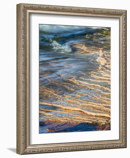 Michigan, Upper Peninsula. Sandstone on the Shore of Lake Superior-Julie Eggers-Framed Photographic Print