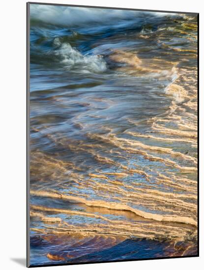 Michigan, Upper Peninsula. Sandstone on the Shore of Lake Superior-Julie Eggers-Mounted Photographic Print