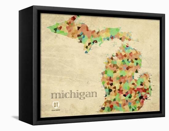 Michigan-David Bowman-Framed Premier Image Canvas