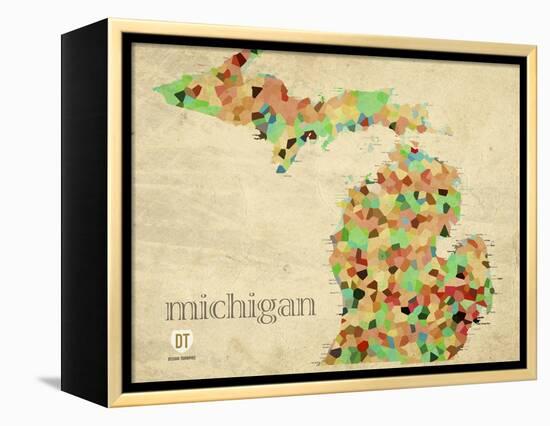 Michigan-David Bowman-Framed Premier Image Canvas