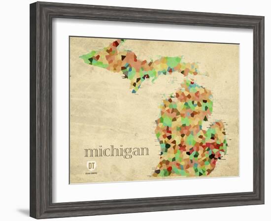 Michigan-David Bowman-Framed Giclee Print