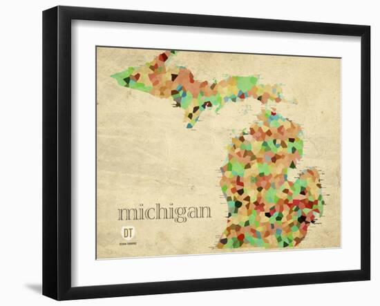 Michigan-David Bowman-Framed Giclee Print