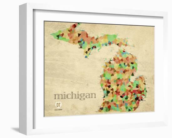 Michigan-David Bowman-Framed Giclee Print