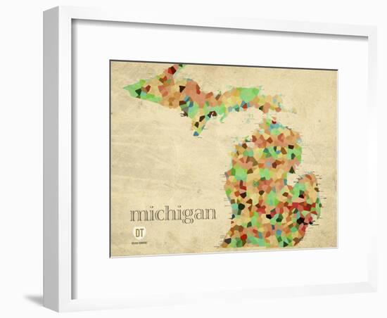 Michigan-David Bowman-Framed Premium Giclee Print