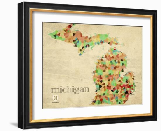 Michigan-David Bowman-Framed Premium Giclee Print