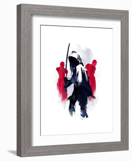 Michonne-Robert Farkas-Framed Giclee Print