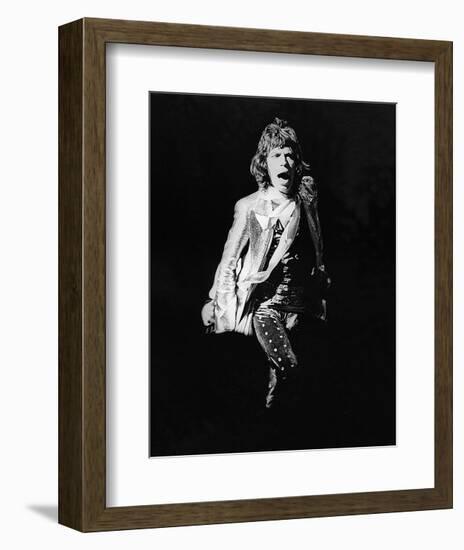 Mick in the Groove-null-Framed Art Print