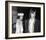 Mick Jagger and Bianca Jagger-null-Framed Art Print