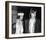 Mick Jagger and Bianca Jagger-null-Framed Art Print