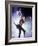 Mick Jagger During a Performance by the Rolling Stones-null-Framed Premium Photographic Print