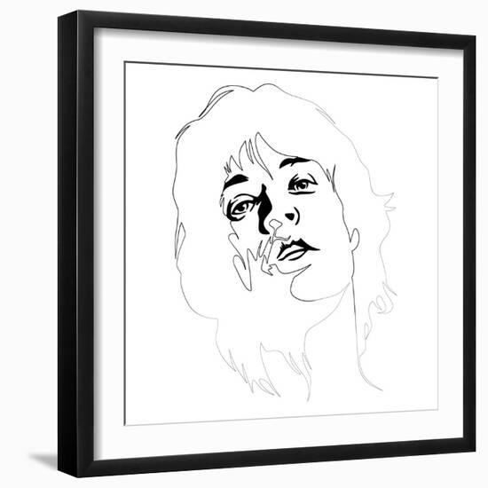 Mick Jagger I-Logan Huxley-Framed Art Print