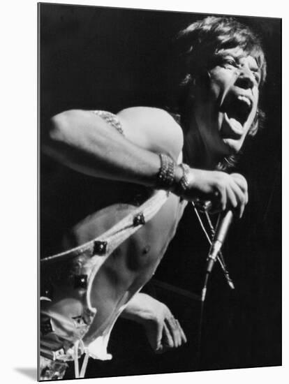 Mick Jagger Performs in Vienna-Associated Newspapers-Mounted Photo