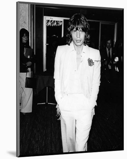 Mick Jagger-null-Mounted Art Print