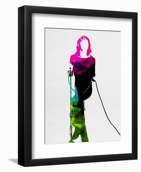 Mick Watercolor-Lora Feldman-Framed Premium Giclee Print