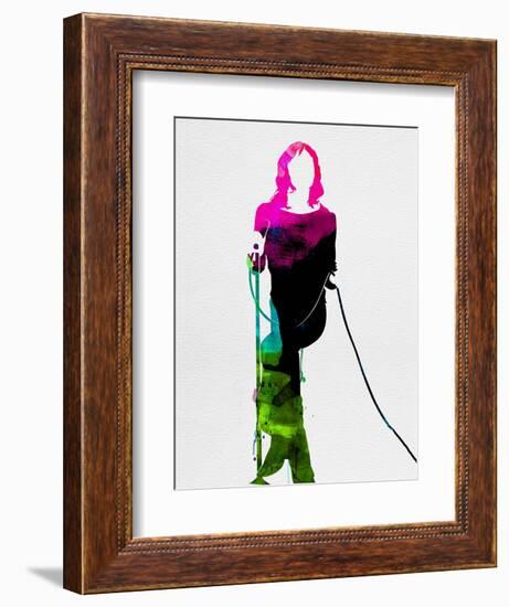 Mick Watercolor-Lora Feldman-Framed Art Print