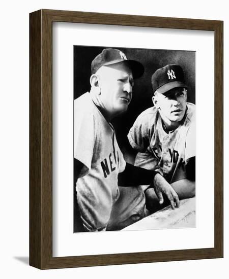 Mickey Mantle (1931-1995)-null-Framed Giclee Print