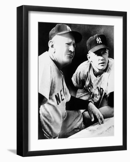 Mickey Mantle (1931-1995)-null-Framed Giclee Print