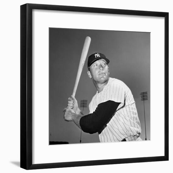 Mickey Mantle (1931-1995)-null-Framed Giclee Print