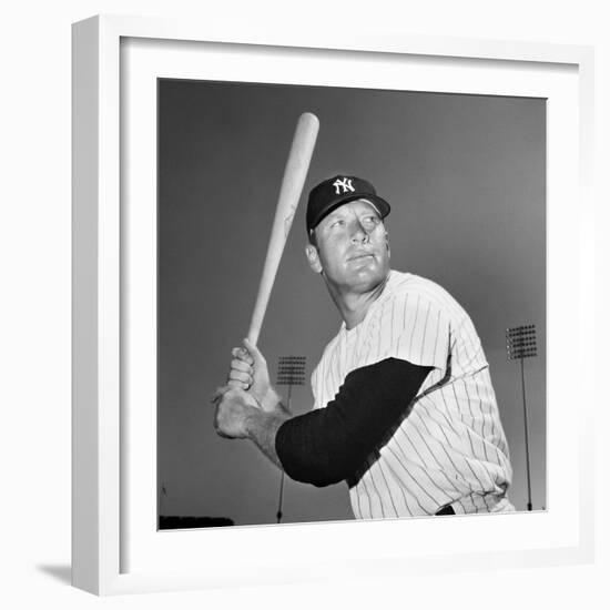 Mickey Mantle (1931-1995)-null-Framed Giclee Print