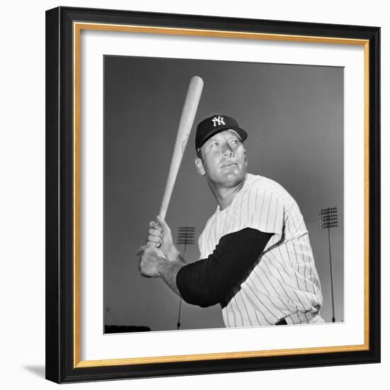 Mickey Mantle (1931-1995)-null-Framed Giclee Print