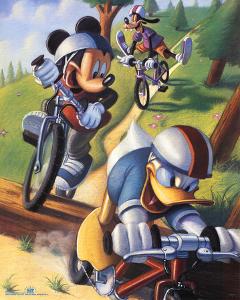 Mickey Mouse and Friends Biking