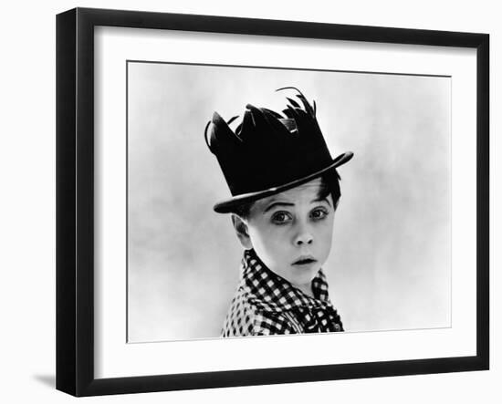 Mickey Rooney as His Comedy Shorts Character 'Mickey McGuire,' ca. Late 1920s-null-Framed Photo