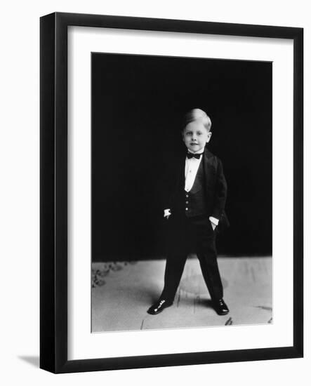 Mickey Rooney, Mid 1920s-null-Framed Photo