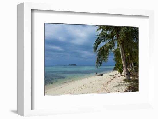 Micro Beach on Garapan, Saipan, Northern Marianas, Central Pacific, Pacific-Michael Runkel-Framed Photographic Print