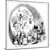 Microbiology Caricature, 19th Century-Science Photo Library-Mounted Photographic Print