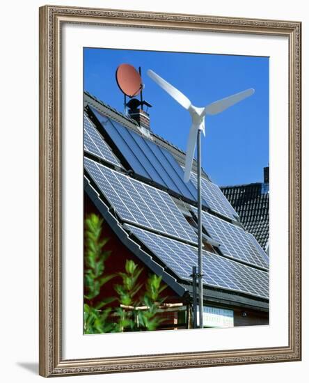 Microgeneration Power Technology-Martin Bond-Framed Photographic Print