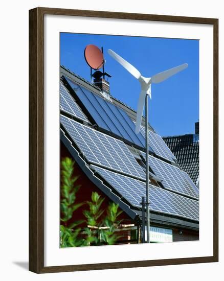 Microgeneration Power Technology-Martin Bond-Framed Photographic Print