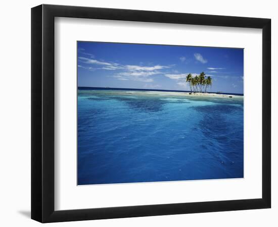 Micronesia, Tonowas, View of Idyllic Tropical Dublon Island-Stuart Westmorland-Framed Photographic Print