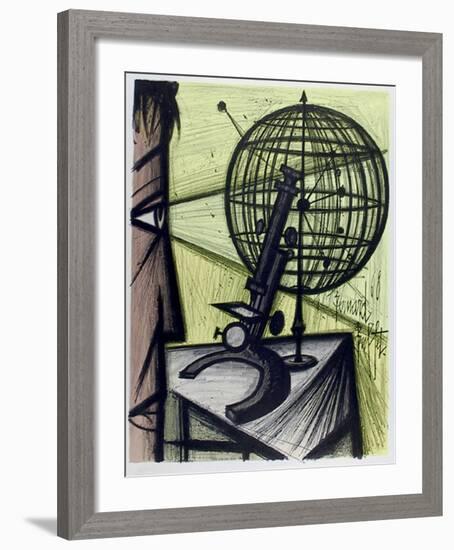 Microscope-Bernard Buffet-Framed Collectable Print