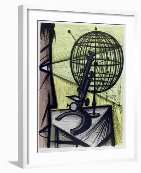 Microscope-Bernard Buffet-Framed Collectable Print