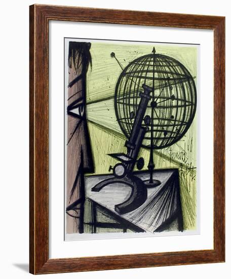 Microscope-Bernard Buffet-Framed Collectable Print