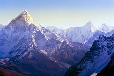 Himalaya Mountains-Microstock Man-Laminated Photographic Print