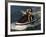 Mid Adult Couple Riding a Jet Ski-null-Framed Photographic Print