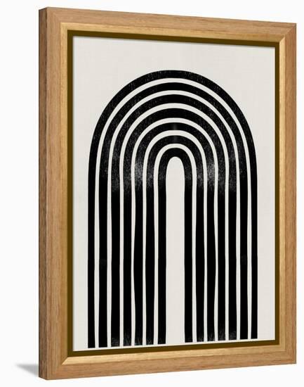 Mid Century Abstract Geometric IV-Eline Isaksen-Framed Stretched Canvas