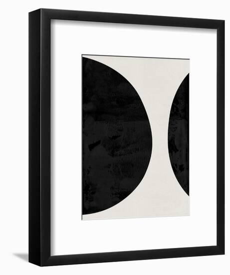 Mid Century Abstract Shapes IV-Eline Isaksen-Framed Art Print