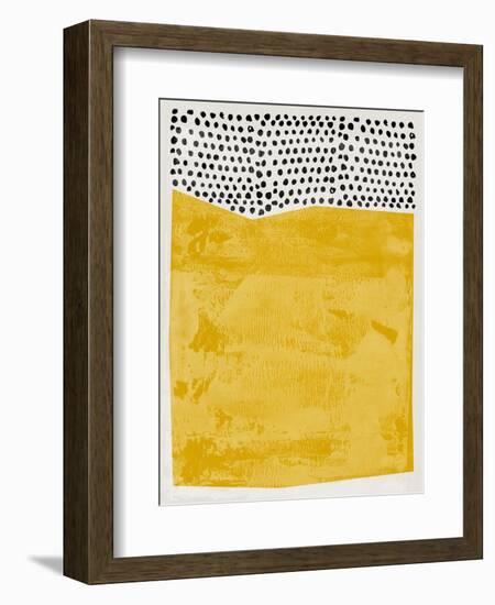 Mid Century Amber Study-Eline Isaksen-Framed Premium Giclee Print
