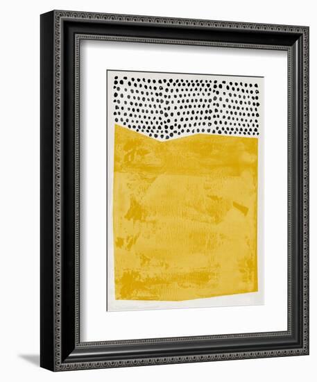 Mid Century Amber Study-Eline Isaksen-Framed Premium Giclee Print