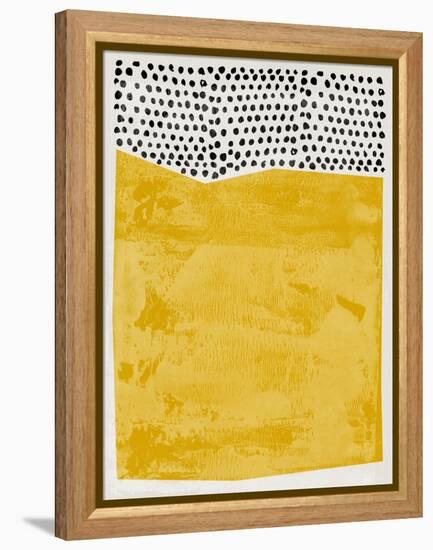 Mid Century Amber Study-Eline Isaksen-Framed Stretched Canvas