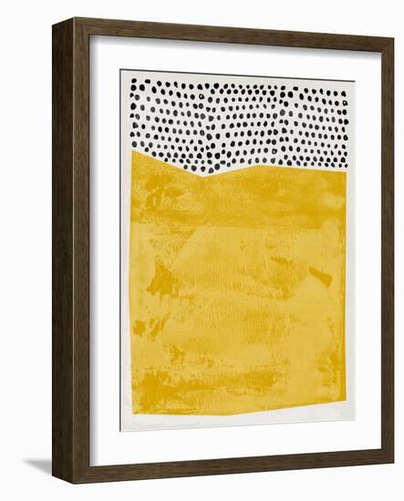 Mid Century Amber Study-Eline Isaksen-Framed Art Print