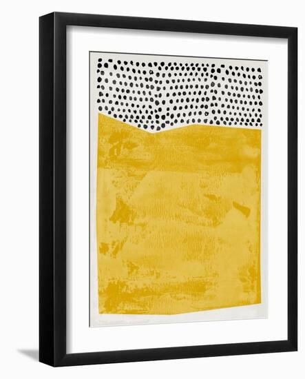 Mid Century Amber Study-Eline Isaksen-Framed Art Print