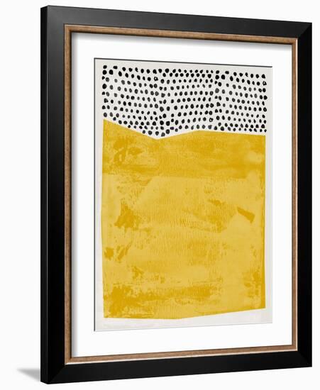 Mid Century Amber Study-Eline Isaksen-Framed Art Print