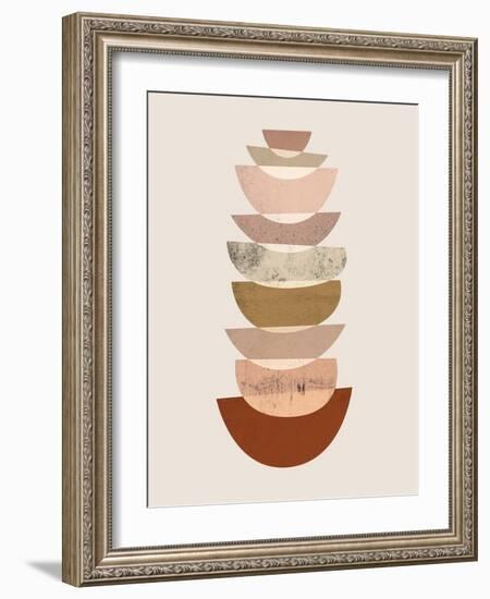 Mid Century Boho 3-Urban Epiphany-Framed Art Print