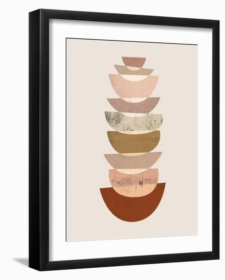 Mid Century Boho 3-Urban Epiphany-Framed Art Print