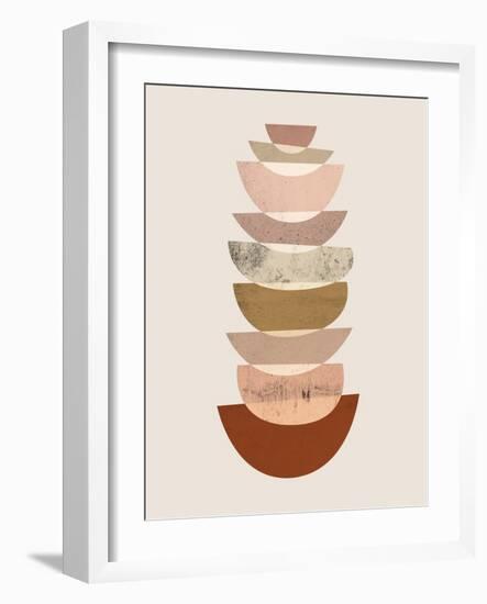 Mid Century Boho 3-Urban Epiphany-Framed Art Print