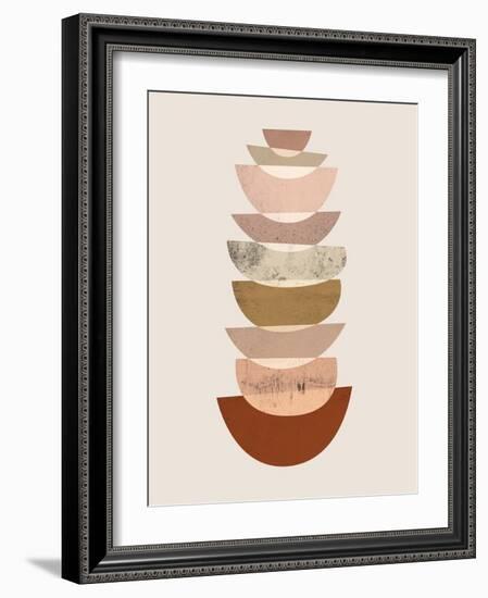 Mid Century Boho 3-Urban Epiphany-Framed Art Print