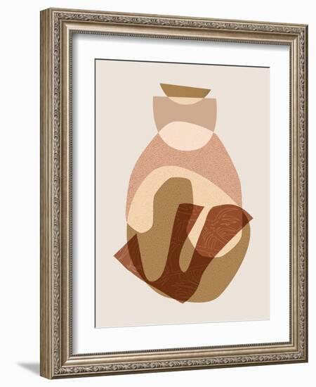 Mid Century Boho 4-Urban Epiphany-Framed Art Print